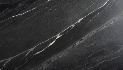 Aufkleber - black marble texture close-up
