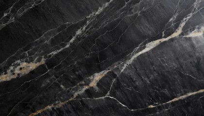 Aufkleber - black marble texture close-up