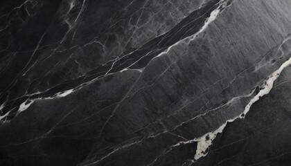 Aufkleber - black marble texture close-up