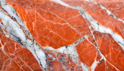 Aufkleber - red marble texture close-up