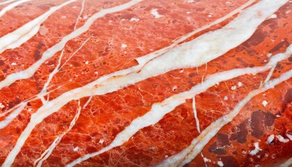 Aufkleber - red marble texture close-up
