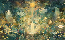 Garden Of Light And Love: Divine Gathering