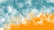 abstract blue orange watercolor background