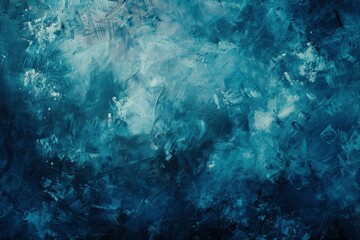  Painted canvas or muslin fabric cloth studio backdrop or background, suitable for use with portraits, products and concepts. Romantic strokes of blue shades - generative ai