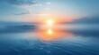 © Viktoriia - Serene sunrise over calm lake symbolizing new beginnings and hope