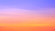 Idyllic sunrise sky background in light colorful tone with thin clouds on beautiful romantic morning horizon sky
