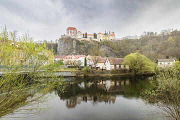 Wall Mural - Vranov nad Dyji Castle in Znojmo region in South Moravia, Czech Republic, Europe.