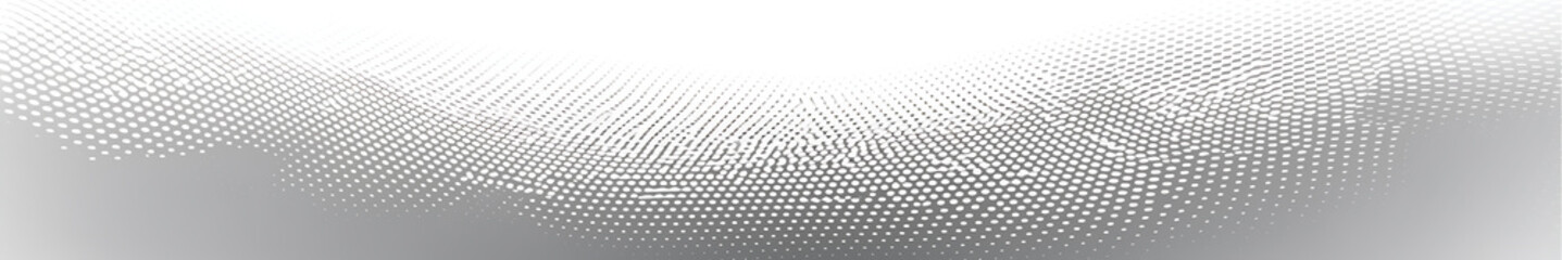 Wall Mural - Modern halftone white and grey background. Design decoration concept for web layout, poster, banner