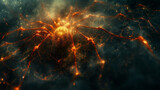 ogień, płomieni, gorąca, ciepło, eksplozja, iskra, tekstura, dym, energetyczne, kosmos, pomarańcz, gorąco, oparzenia, bacground, niebo, fraktal, mgławica, galaktyka, miejsce, animacja, chmura, deseń, 