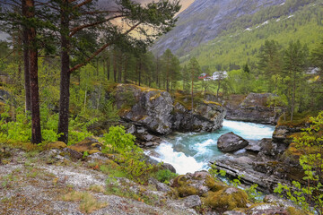 Canvas Print - Reinheimen national Park, Norway