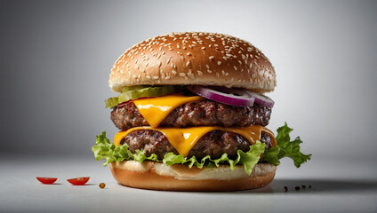Sticker - Delicious burger
