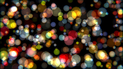 Wall Mural - abstract background with bokeh effect
