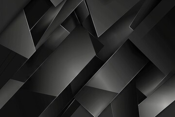 geometric black abstract background modern design for business cards and posters digital art