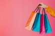 © Watercolor_Kawaii - Banner with copy space of brand loyalty programs, crafted in cyber color, fostering repeat customers