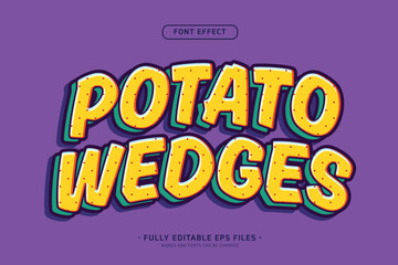 Wall Mural - 3d simple minimalist snack logo style editable text effect