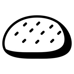 Poster - bread icon