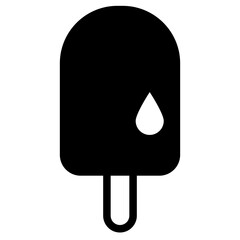 Poster - ice cream icon