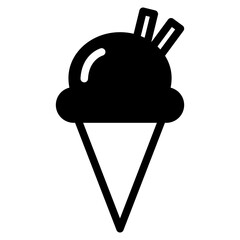 Poster - ice cream cone