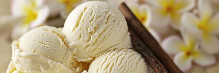 Dive into the delightful world of vanilla ice cream, its creamy texture and heavenly aroma enchanting