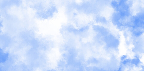blue sky with white clouds abstract nature background of romantic summer. sunny sky blue light water