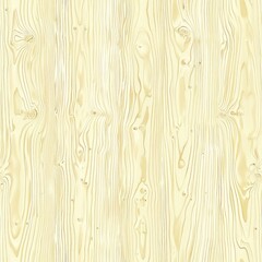 Wall Mural - Pale white-yellow spruce wood seamless pattern, wooden texture