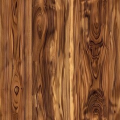Wall Mural - Walnut wood seamless pattern, wooden texture