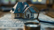 © Gohgah - Photo realistic as Real Estate Tax Assessor Evaluating Property concept as A real estate tax assessor evaluates properties to determine tax obligations based on value and current t