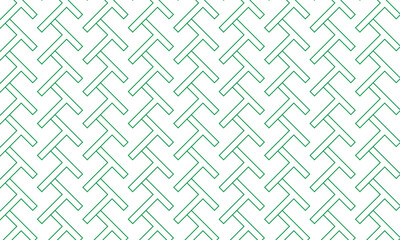Poster - abstract simple green t pattern design can be used background, banner, poster.