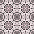 Seamless mandala pattern in gray pink brown for decoration, paper wallpaper, tiles, textiles, neckerchief. Home decor, interior design, cloth design.
