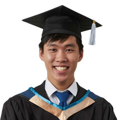 Wall Mural - smiling graduate