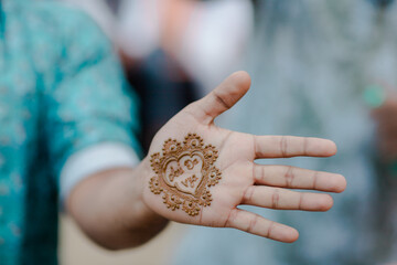 Poster - mehndi art