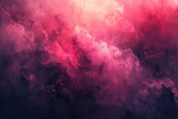 Wall Mural - abstract cloud-like texture with vivid shades of pink and purple creating an ethereal background