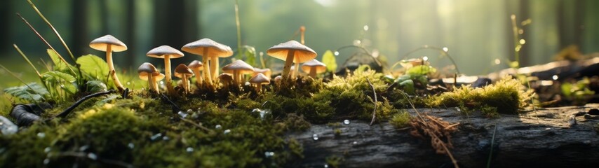 Sticker - Magical forest mushrooms