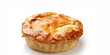 © © Raymond Orton - close up of Meat pie isolated on white background