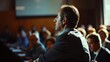 © Andreas - Businessman Leading Networking Seminar