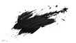 © Ali - black paint smudge isolated on transparent background, black ink splash cut out