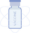 Bottle of vaccine