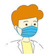 Doctor with face mask