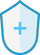 Cross shield