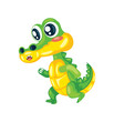 crocodile mascot character
