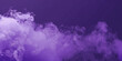 © Sawoon - Creative purple lilac smoke background of floating smoking graphic studio banner misty fog haze atmosphere on monochrome trendy plain back ground cloudy mysterious copy space backdrop