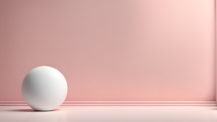 Wall Mural - a white egg sitting on top of a white floor