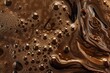 © Nia™ - Coffee chocolate brown color iquid drink texture background - generative ai