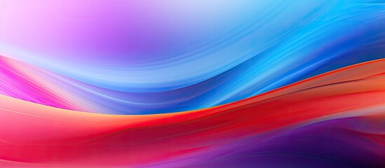 Aufkleber - An abstract vibrant background with a blurred effect perfect for a copy space image