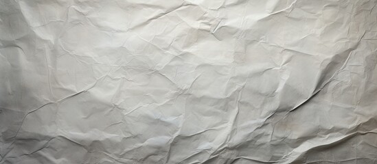 Poster - An image featuring a crumpled gray paper texture reminiscent of aged and weathered documents. Creative banner. Copyspace image