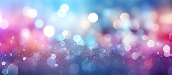 Wall Mural - a background image with abstract bokeh and plenty of copy space