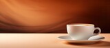 Fototapeta Dinusie - A cup of coffee with copy space for an image