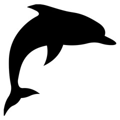 Wall Mural - dolphin element design for templates