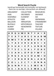 Word search puzzle (general knowledge, family friendly, words ARGUMENT - VILLAGE). Answer included.
