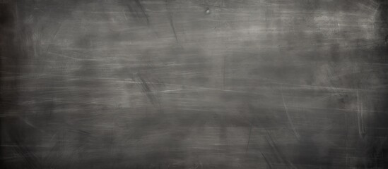Fototapete - An abstract chalkboard background with a stained white chalk color providing a copy space image